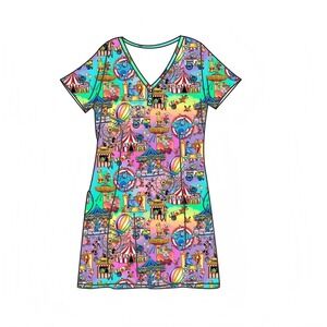 Serial Bamboo Thrifter Feral at the Circus Moo Moo Small NWT